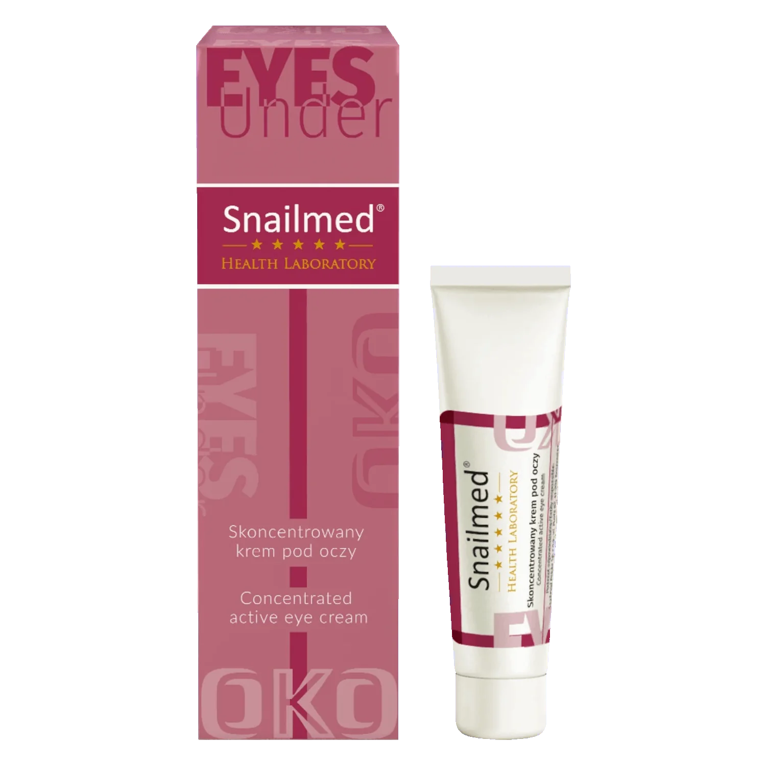 Snailmed skoncentrowany krem pod oczy przeciwzmarszczkowy, 15 ml
