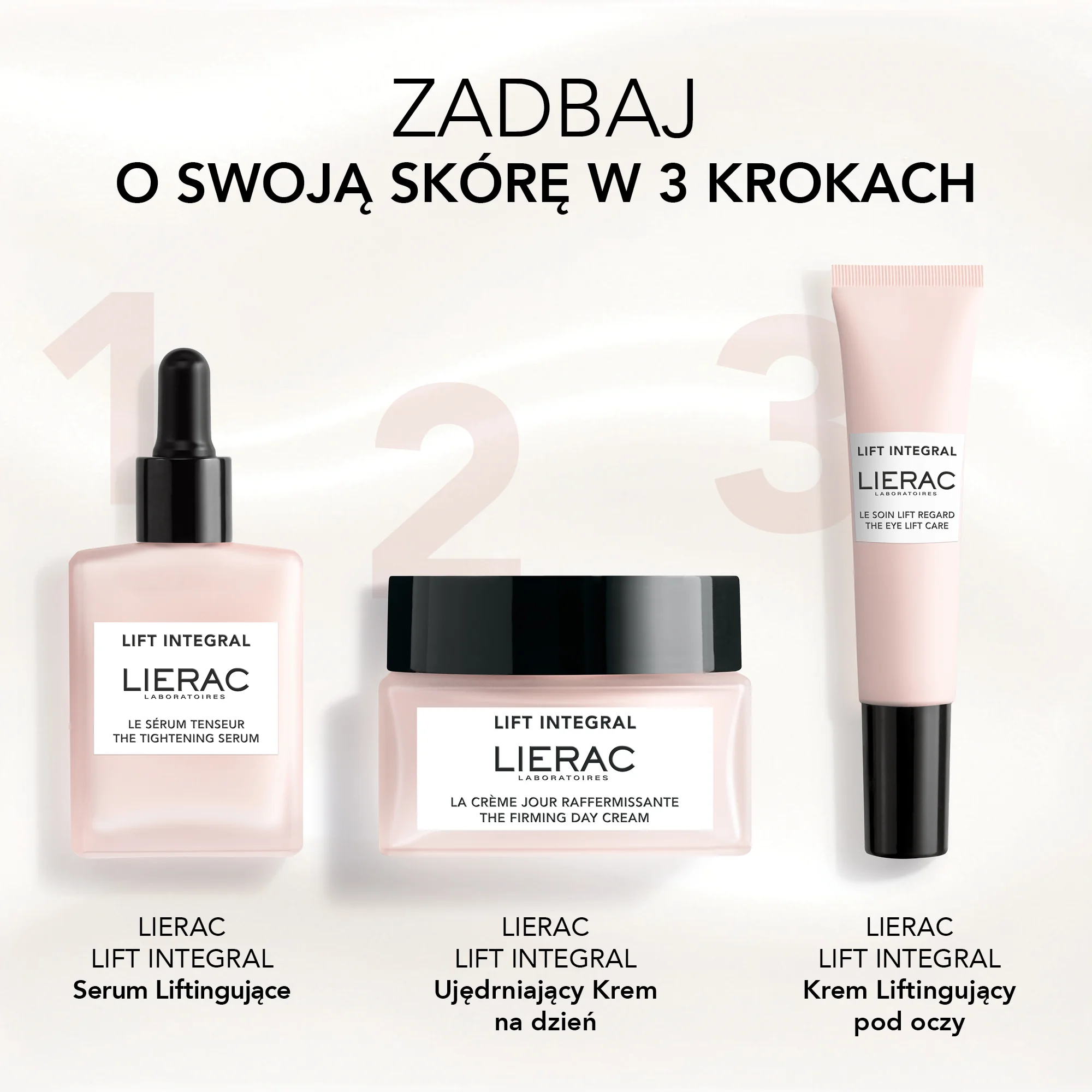 LIERAC Lift Integral krem ujędrniający na dzień, 50 ml