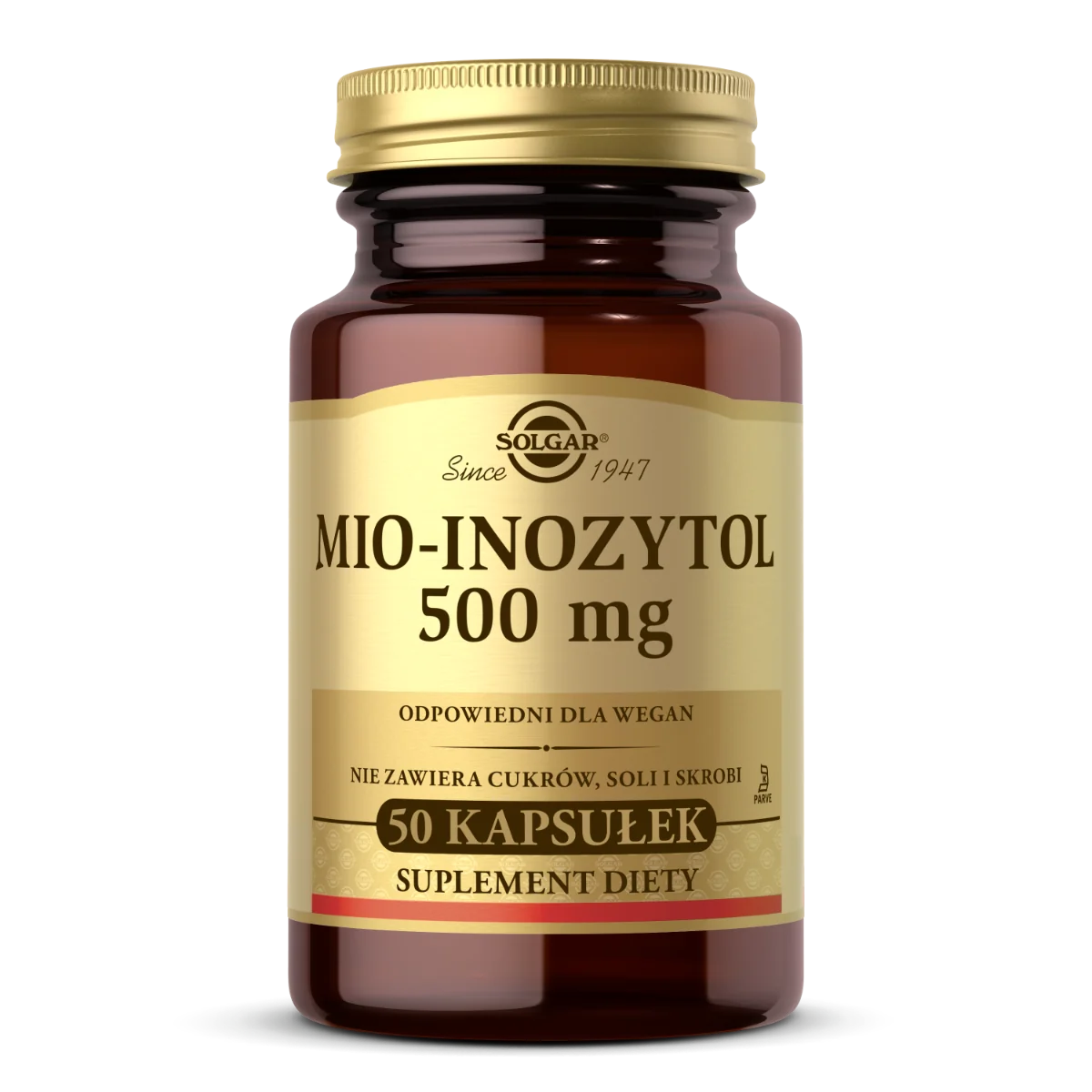Solgar Mio-Inozytol suplement diety, 50 kapsułek