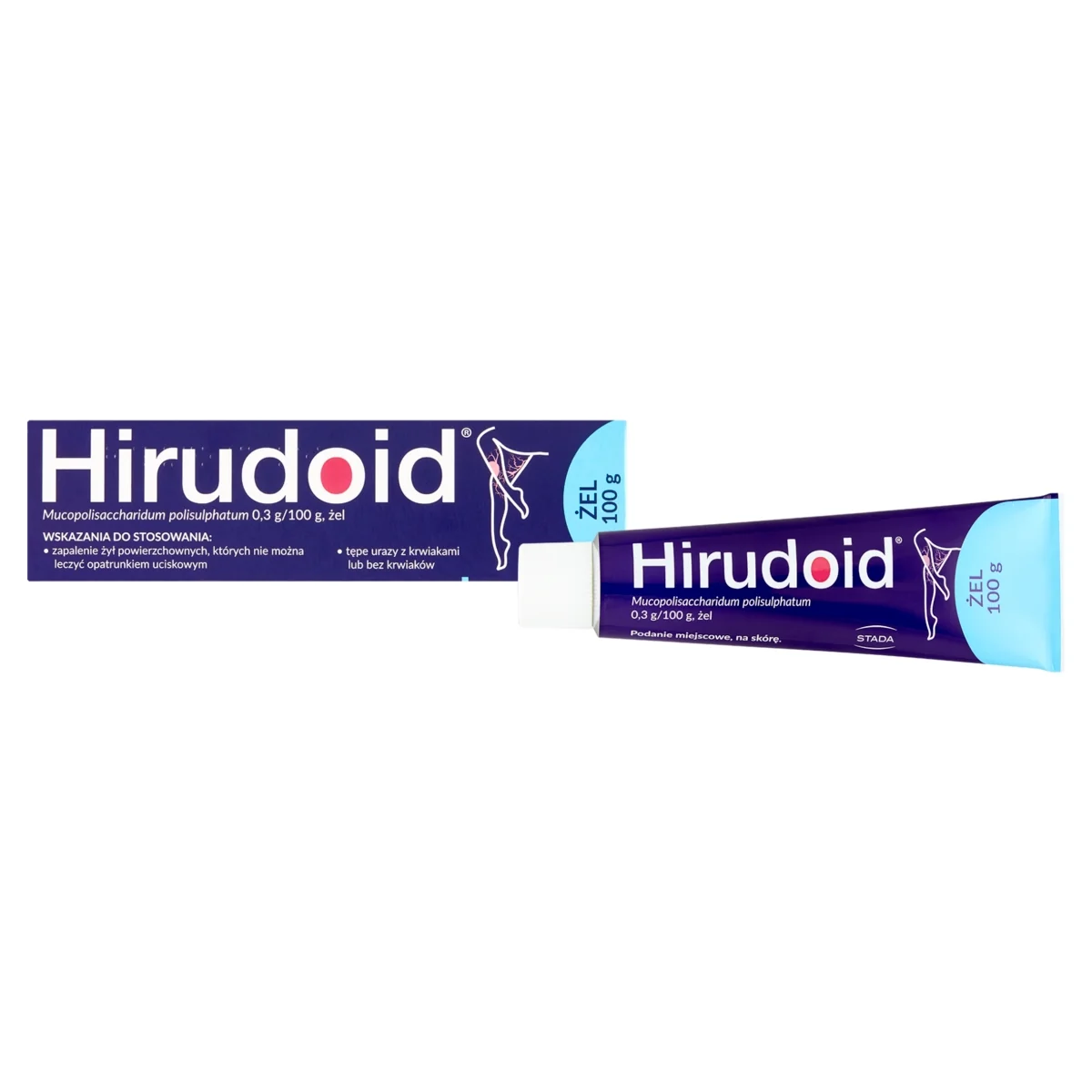 Hirudoid 0,3 g/100 g, żel, 100 g