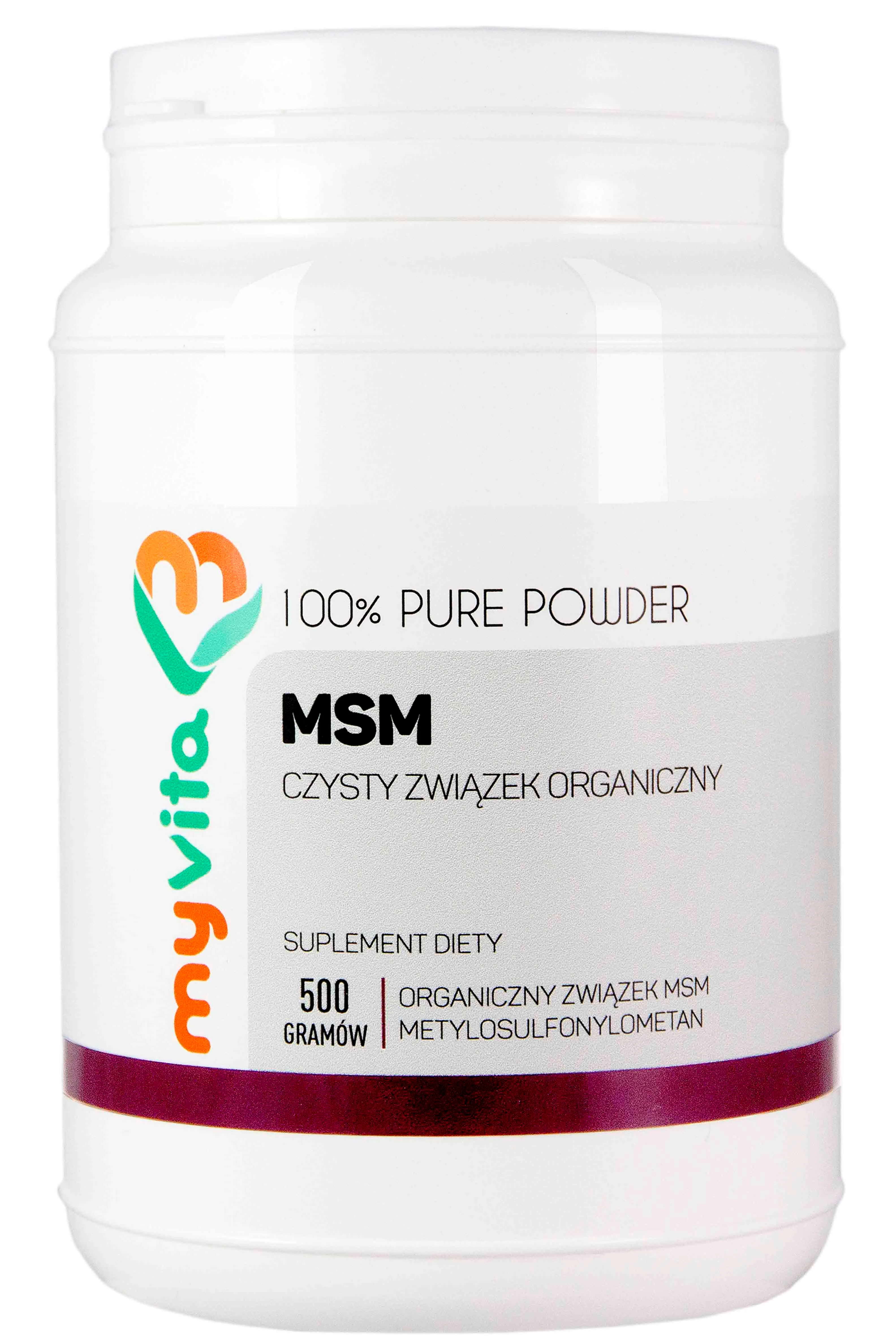 MyVita MSM proszek, 500 g