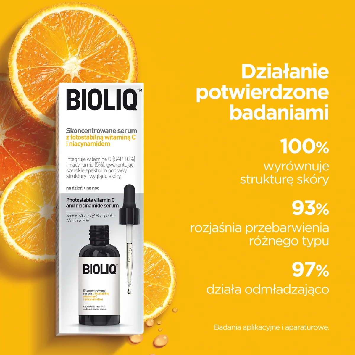 Bioliq Pro skoncentrowane serum z fotostabilną witaminą C i niacynamidem, 20 ml