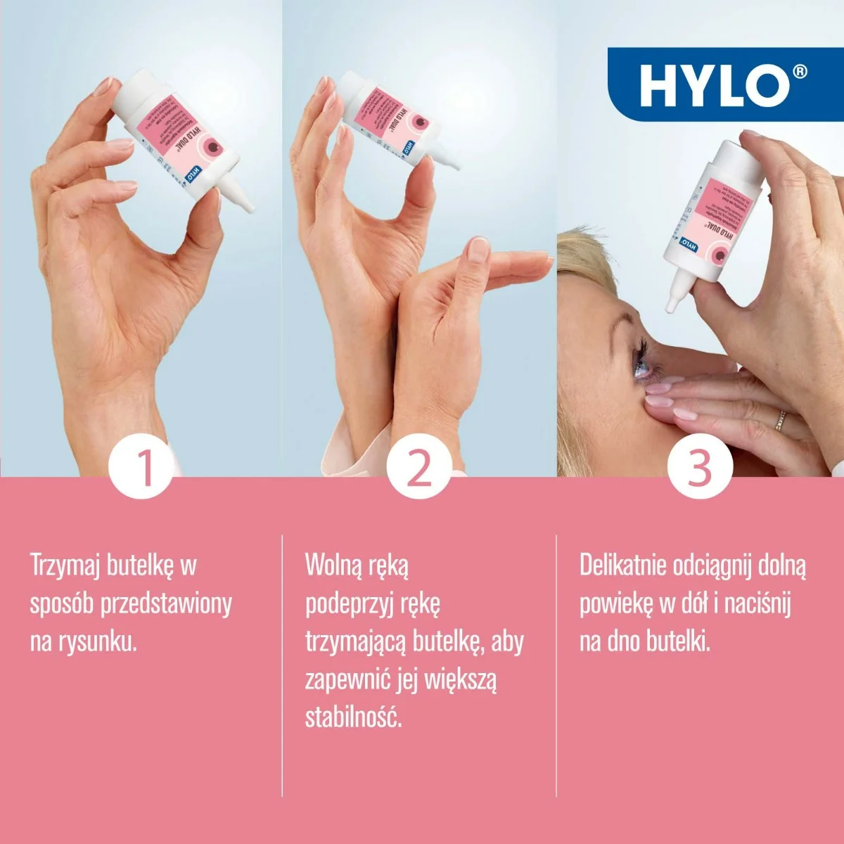 Hylo-Dual krople do oczu, 10 ml