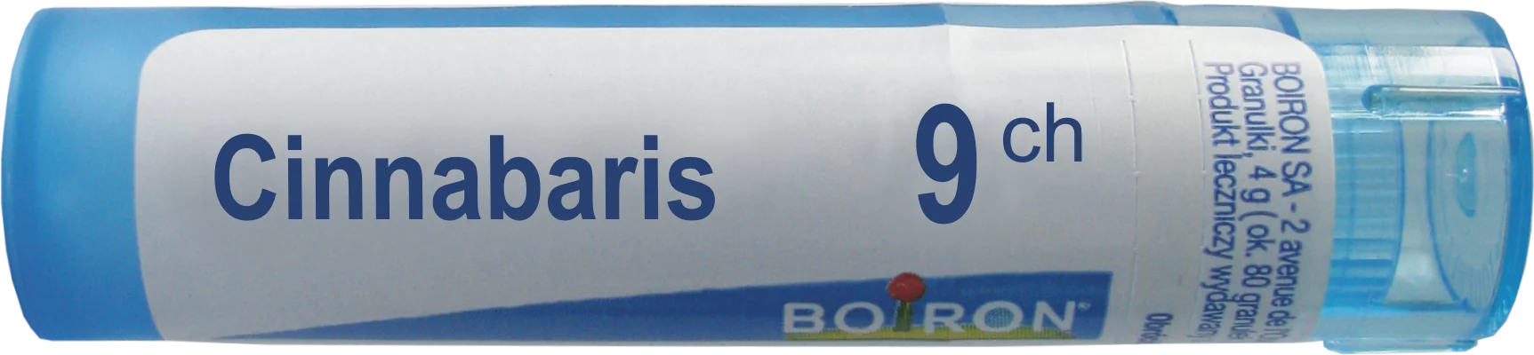 Boiron Cinnabaris 9 CH granulki, 4 g