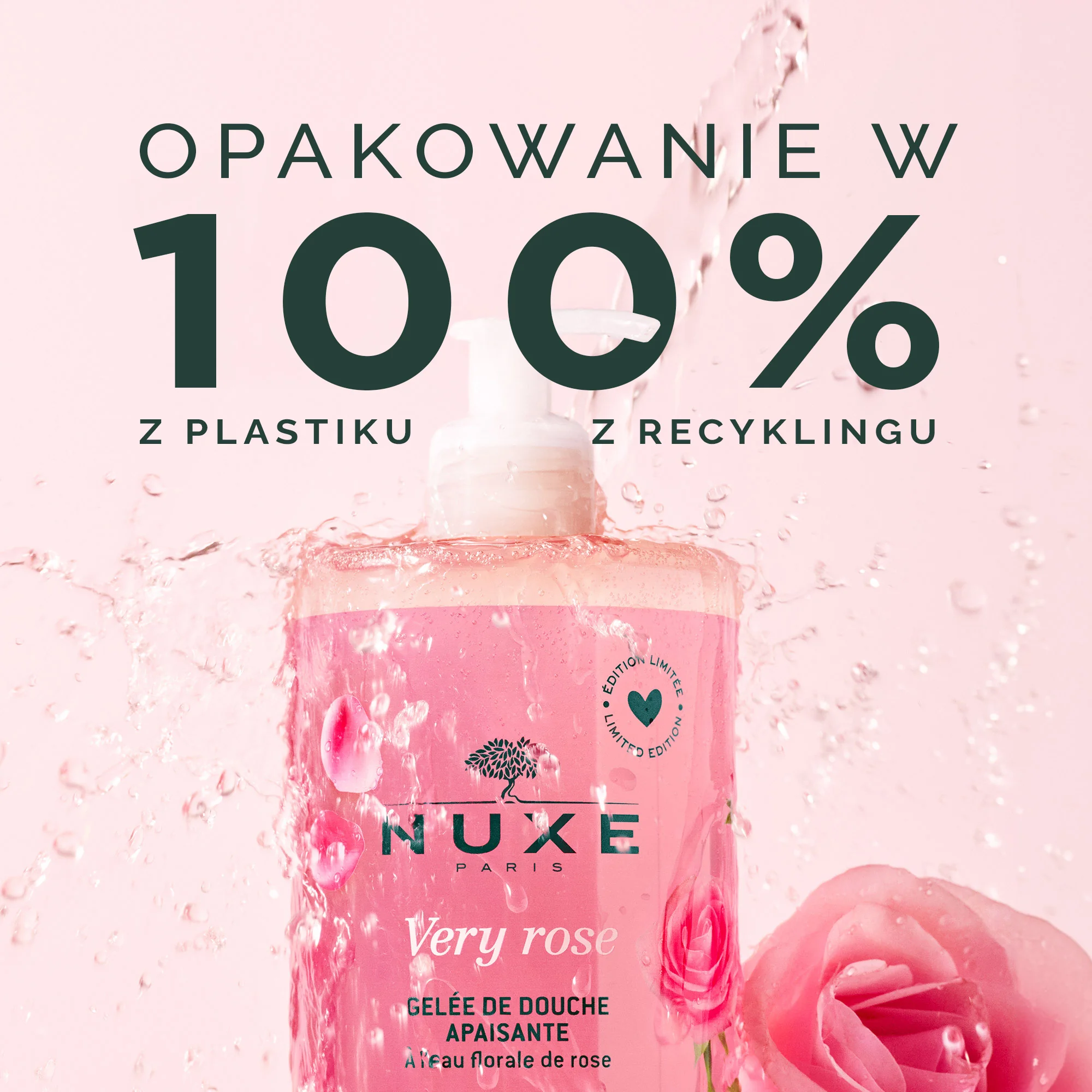 Nuxe Very Rose różany żel pod prysznic, 750 ml