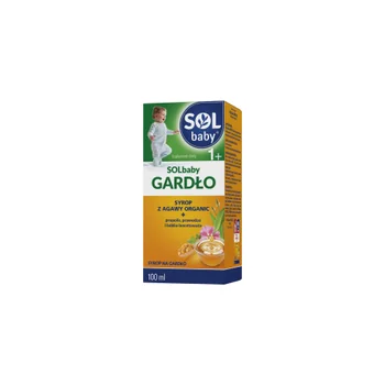 Solbaby Gardło, syrop, suplement diety, 100 ml