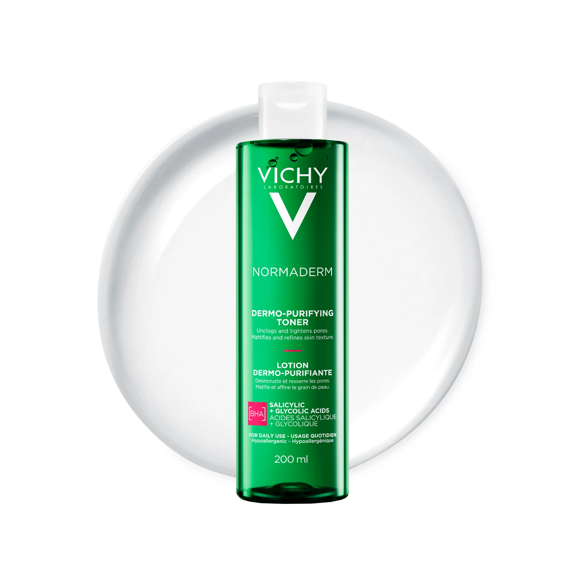 Vichy Normaderm, Tonik Oczyszczający, 200 ml