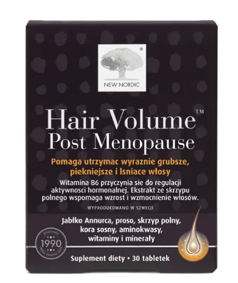 New Nordic Hair Volume Post Menopause 30 tabletek
