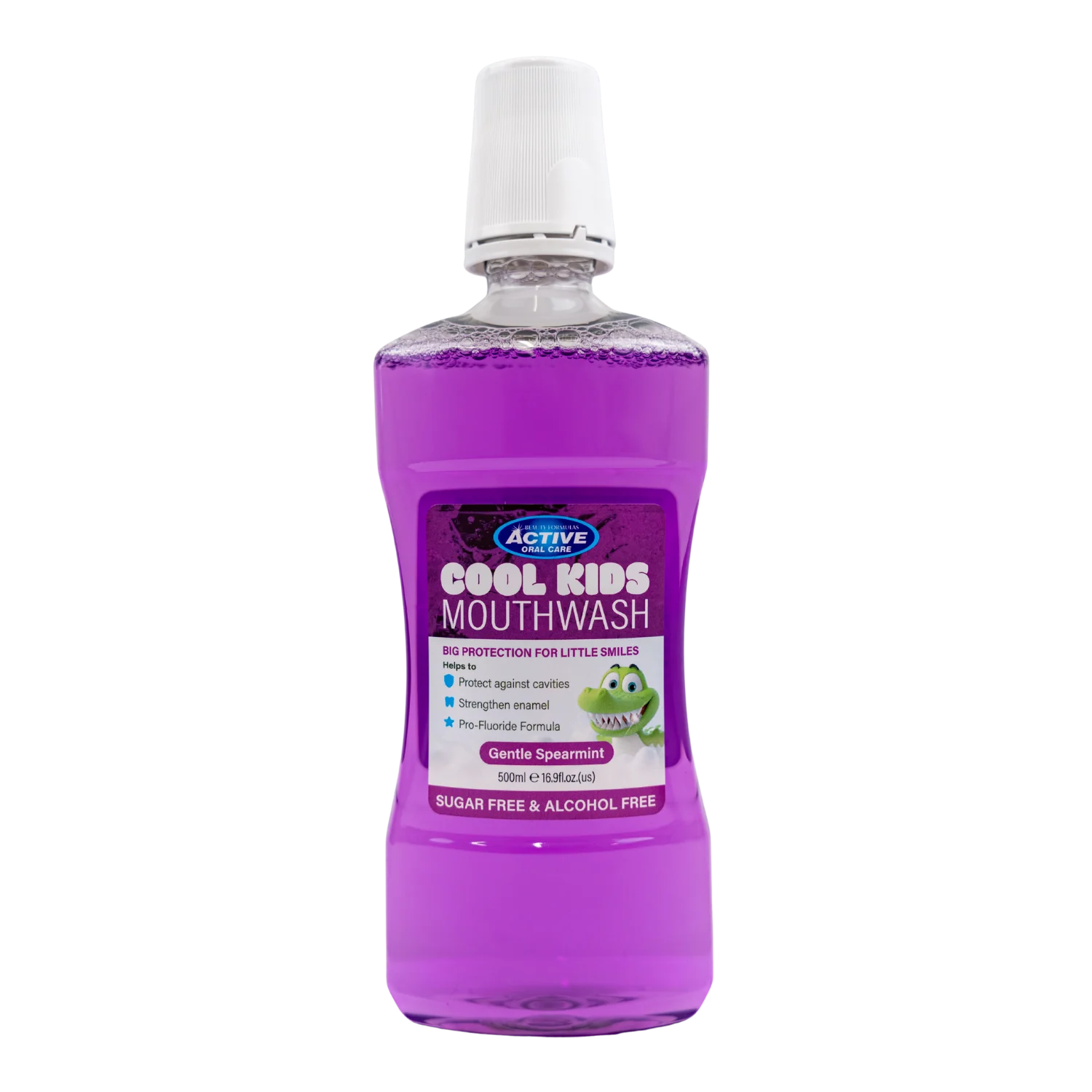 Beauty Formulas COOL KIDS płyn do płukania jamy ustnej, 500 ml
