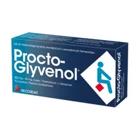 Procto-Glyvenol, 400 mg + 40 mg, 10 czopków