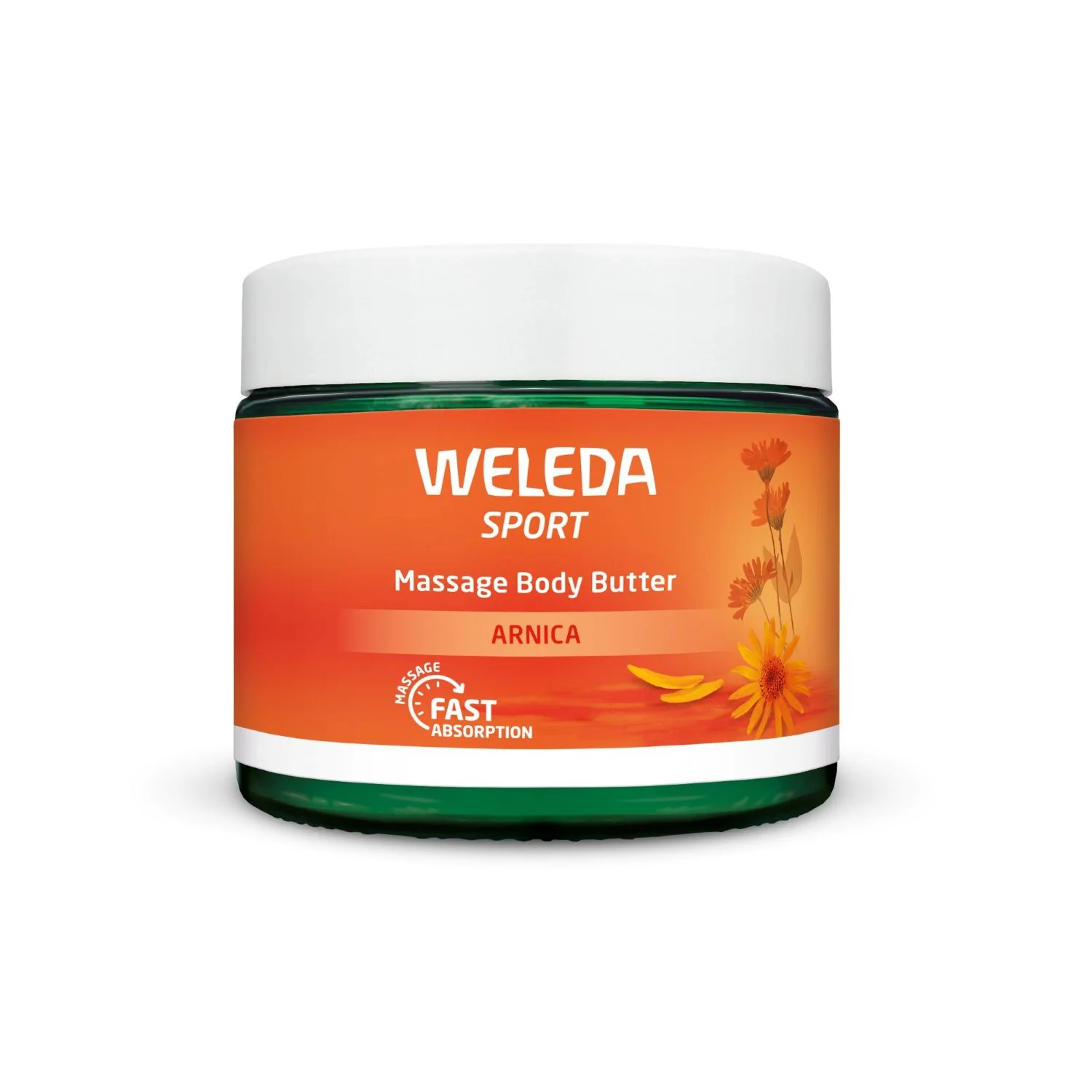 Weleda Sport masło do masażu z arniką, 150 ml