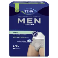 TENA Men Pants Normal Grey, bieliza na nietrzymanie moczu, L/XL, 8 sztuk