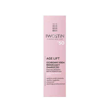 Iwostin Age Lift ochronny krem redukujący zmarszczki z filtrem SPF50, 40 ml