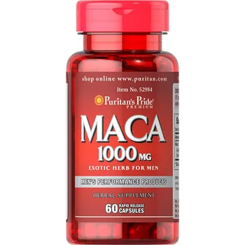 Maca Ekstrakt, suplement diety, 1000 mg, 60 kapsułek 