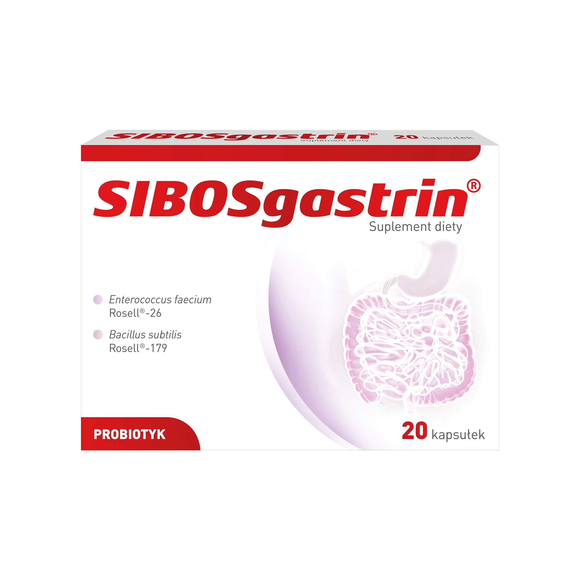 SIBOSgastrin® 20 kapsułek