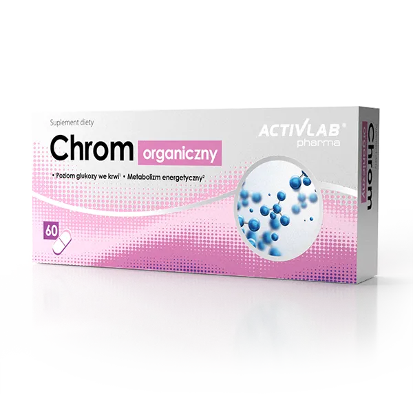 Activlab Pharma Chrom Organiczny, suplement diety, 60 kapsułek