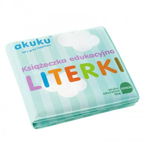 Akuku książeczka edukacyjna do wody - Literki