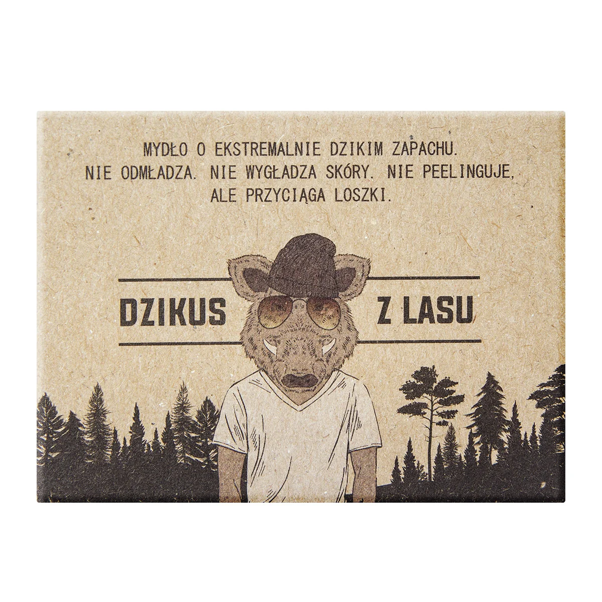 LaQ Dzikus z Lasu mydło w kostce dla facetów, 85 g