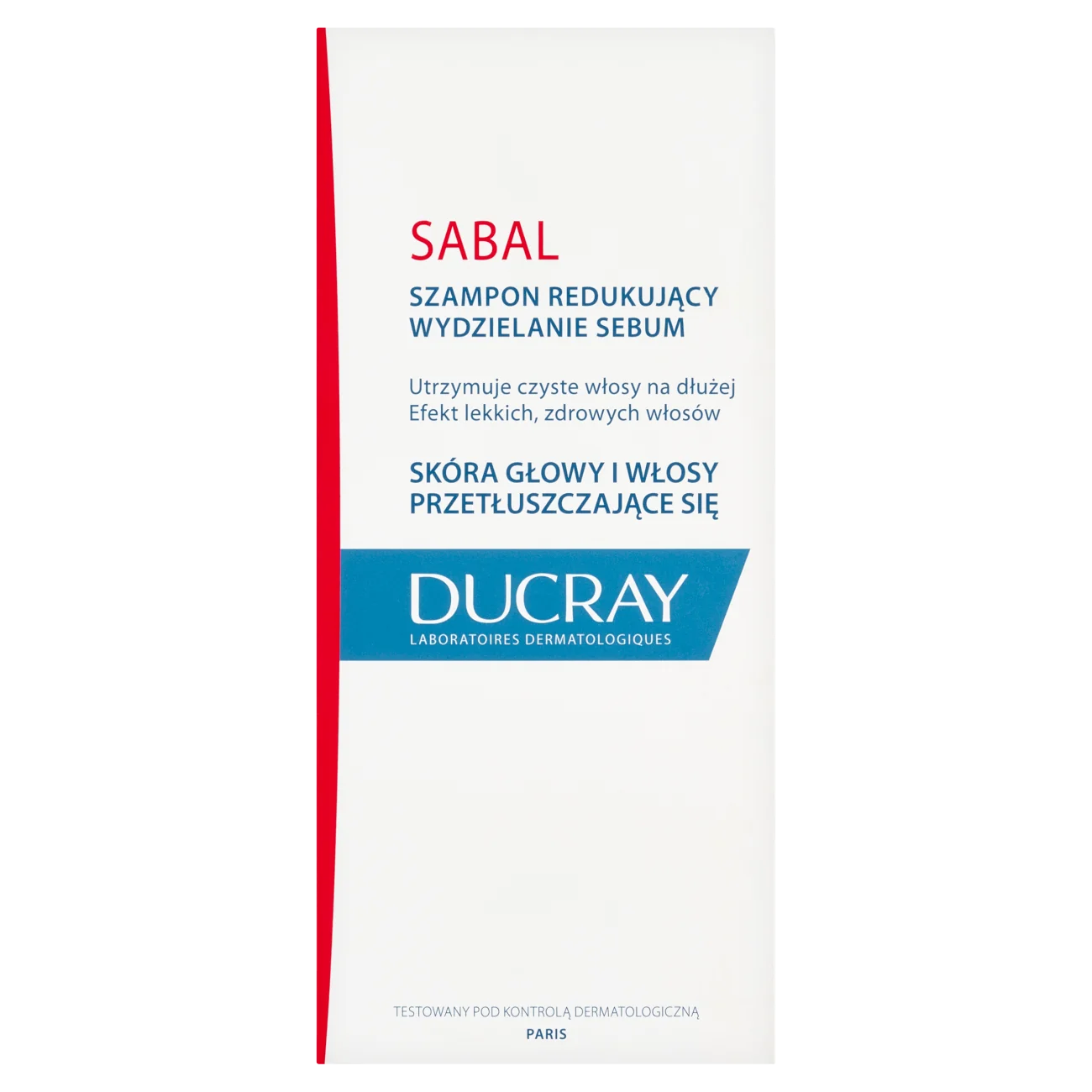 Ducray Sabal szampon redukujący wydzielanie sebum, 200 ml
