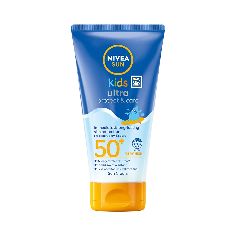 Nivea Sun Kid's Ultra Protect & Care balsam do opalania dla dzieci SPF 50+, 150 ml