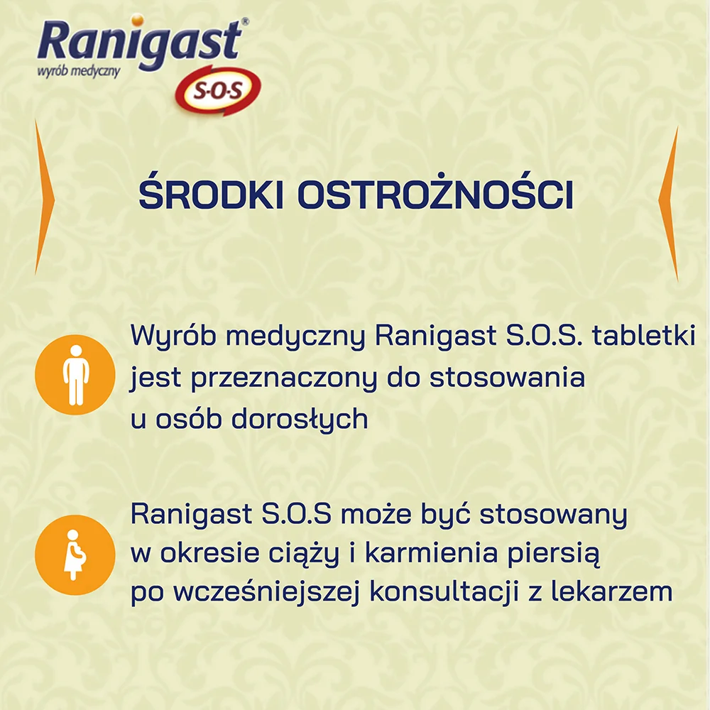 Ranigast SOS 24 tabletki do ssania