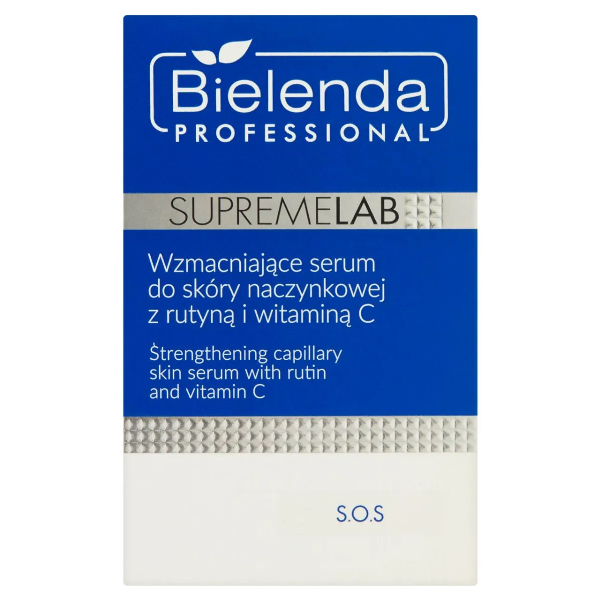 Bielenda Professional SupremeLab, wzmacniające serum do skóry naczynkowej z rutyną i witaminą C, 15 ml 