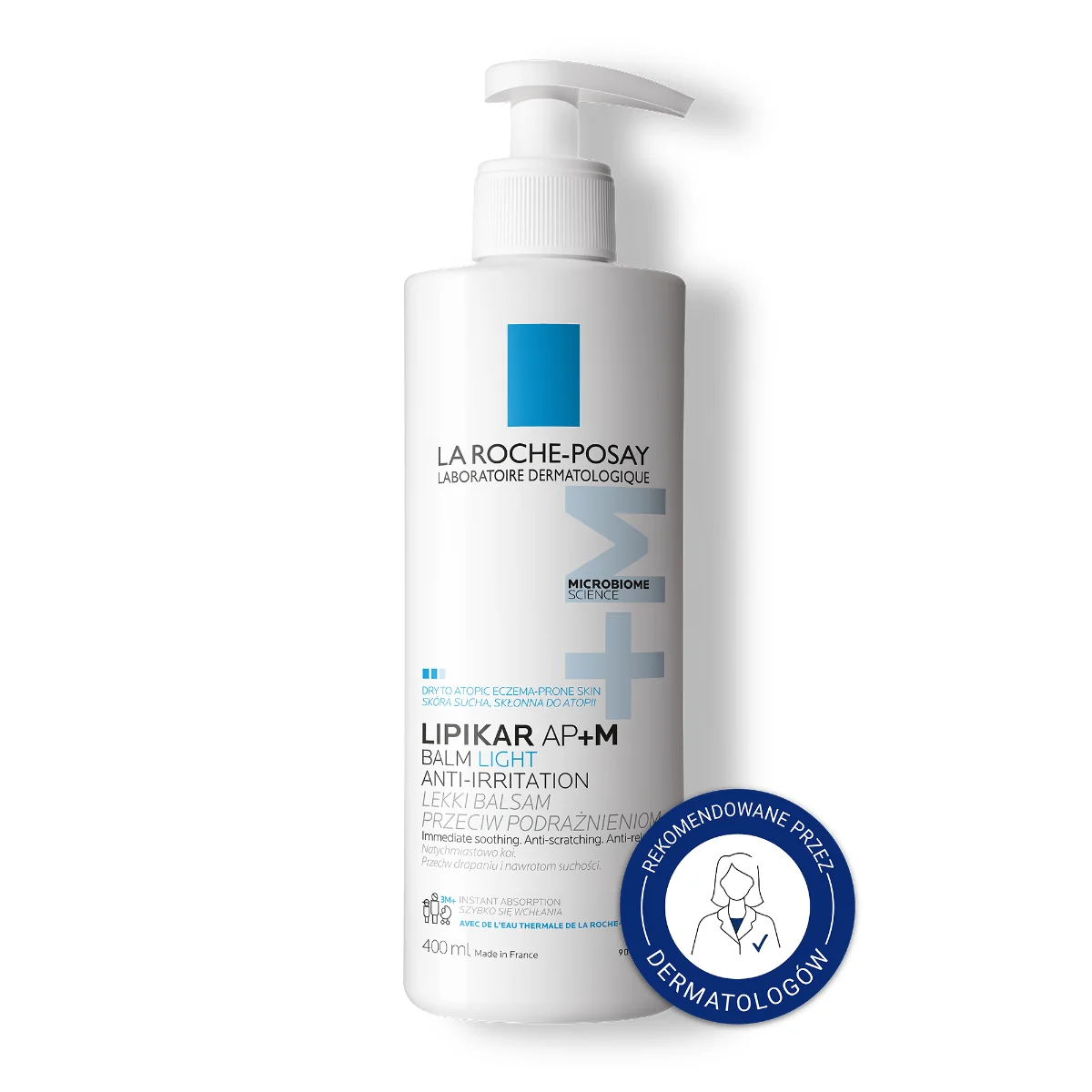 La Roche-Posay Lipikar Baume LIGHT AP+M Balsam regenerujący do ciała, 400 ml