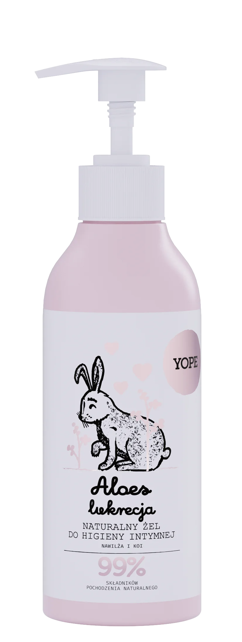 Yope płyn do higieny intymnej aloes i lukrecja, 300 ml