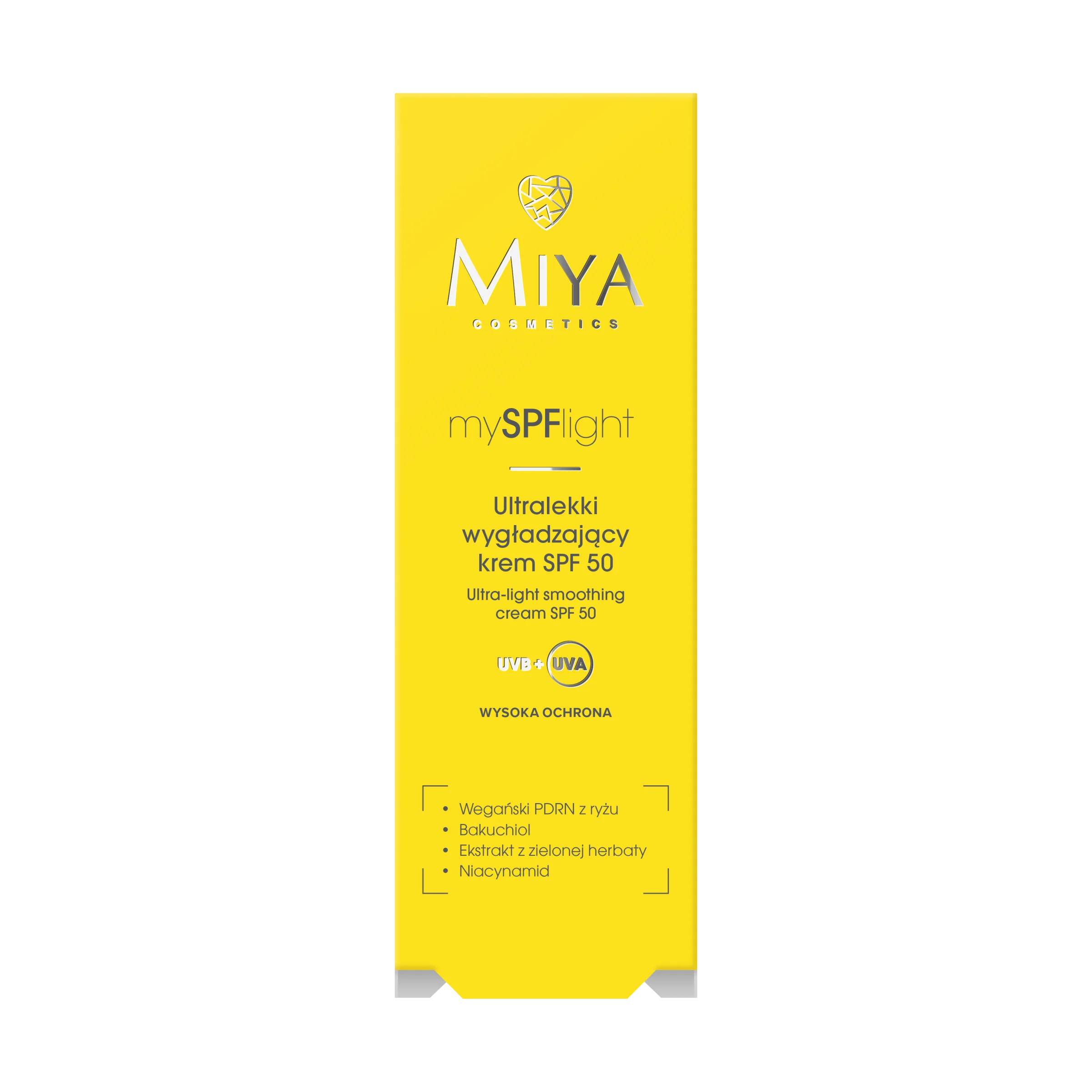 Miya MySPFlight ultralekki wygładzający krem SPF 50, 50 ml