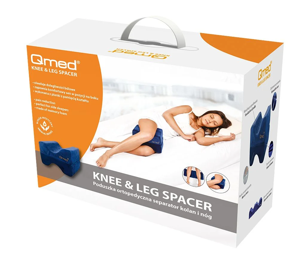 Qmed Knee & Leg Spacer poduszka ortopedyczna separator kolan i nóg