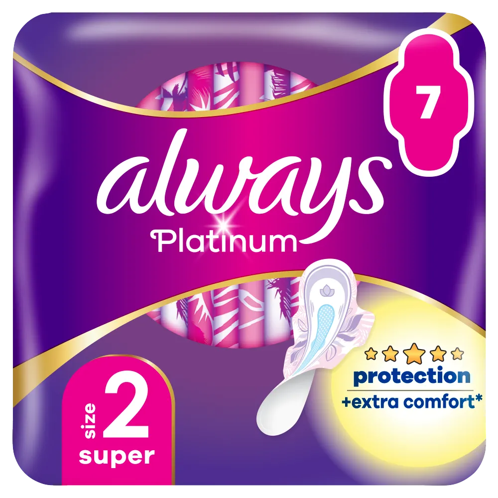 Always Platinum Super, podpaski, 7 sztuk 