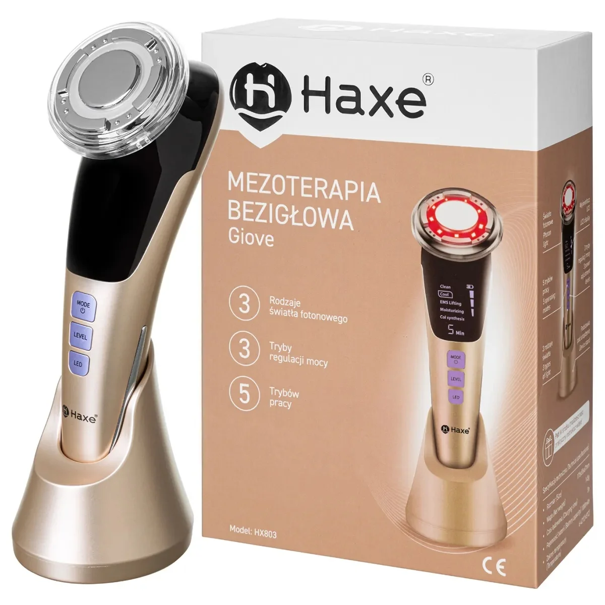 Haxe Mezoterapia Bezigłowa Giove, 1 sztuka