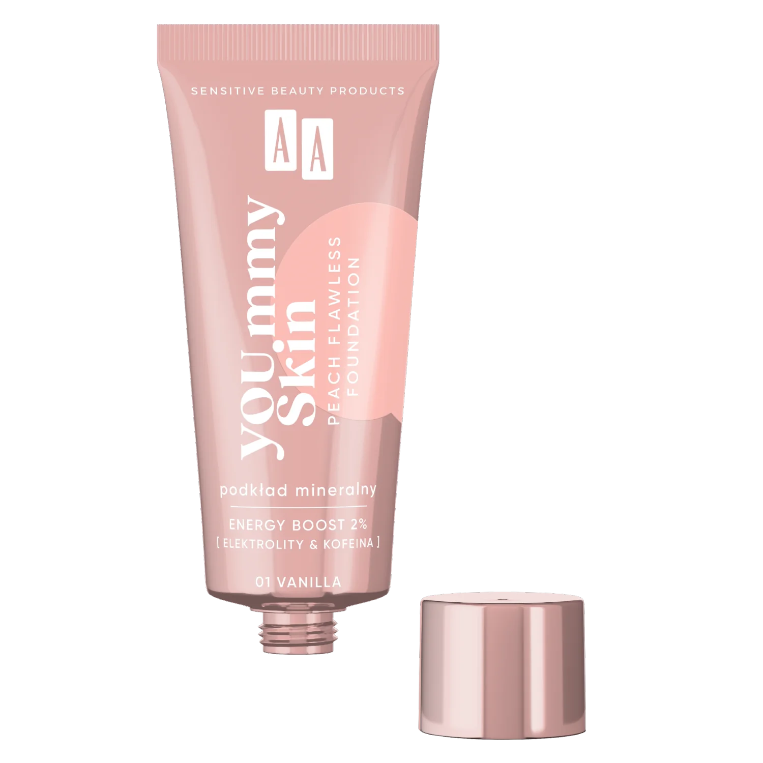 AA YOU.mmy Skin podkład mineralny do twarzy nr 01 Vanilla, 30 ml
