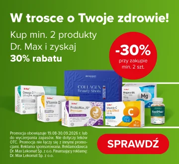 Dr. Max -30% od min. 2 szt.