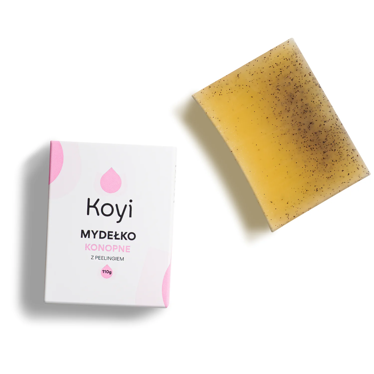 Koyi Mydełko konopne z peelingiem 110 g