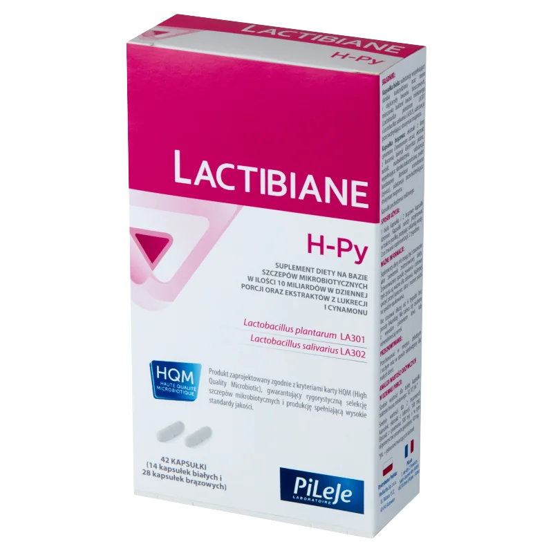 Lactibiane H-Py suplement diety, 42 kapsułki