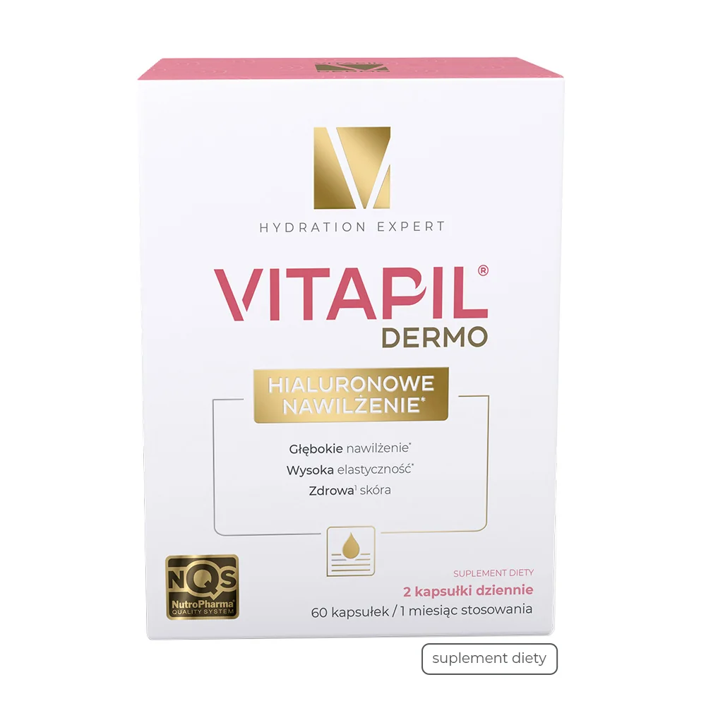 Vitapil Dermo Hialuronowe nawilżenie, 60 kapsułek