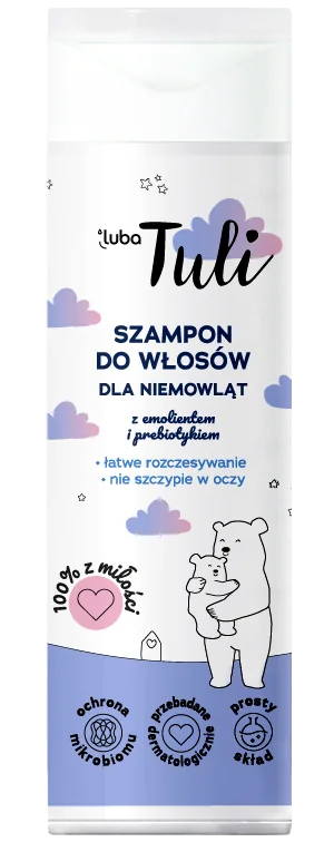 Luba Tuli szampon do włosów dla niemowląt z emolientem i prebiotykiem, 250 ml