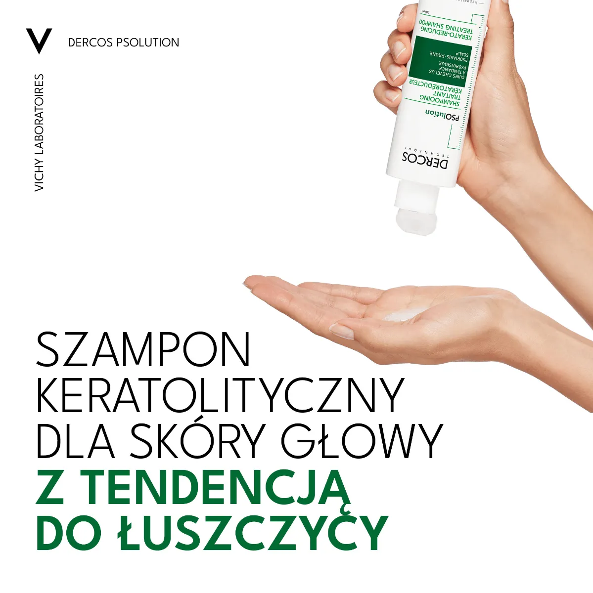 Vichy Dercos PSOlution, szampon keratolityczny, 200 ml 