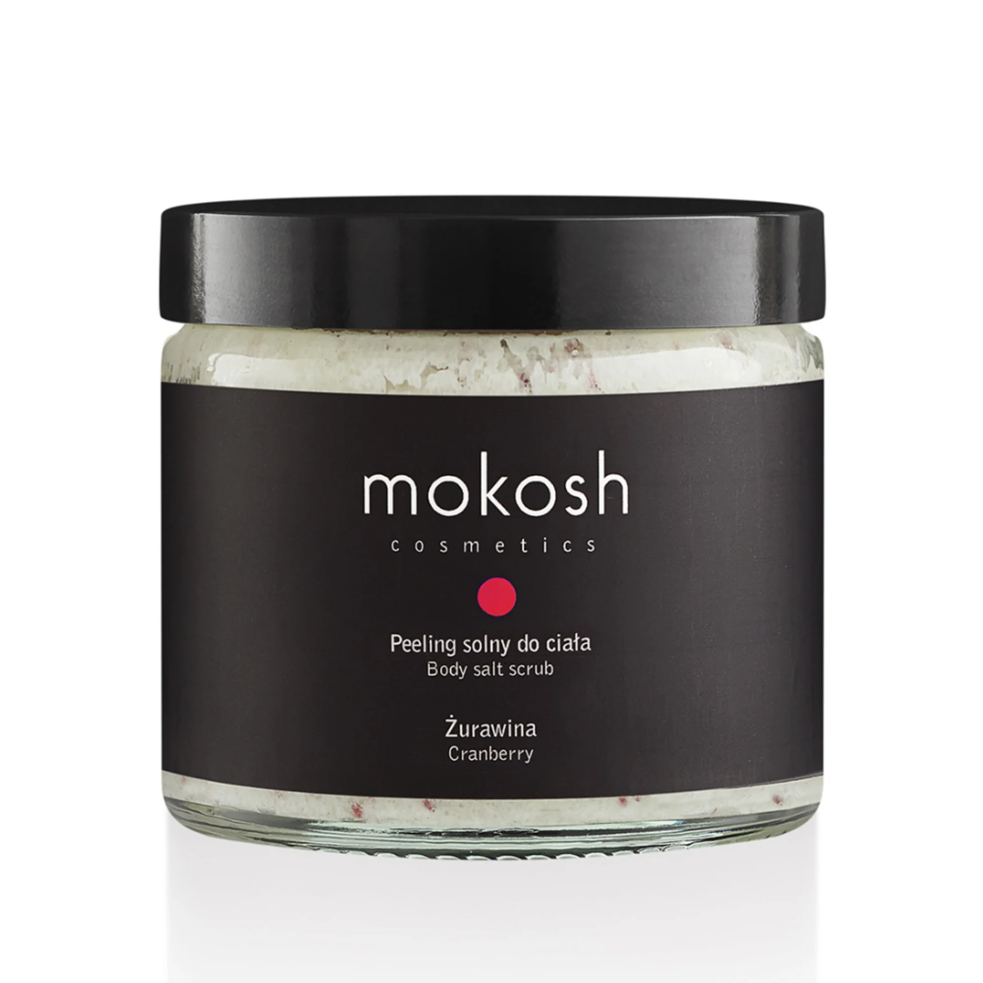 Mokosh peeling solny do ciała żurawina, 300 g