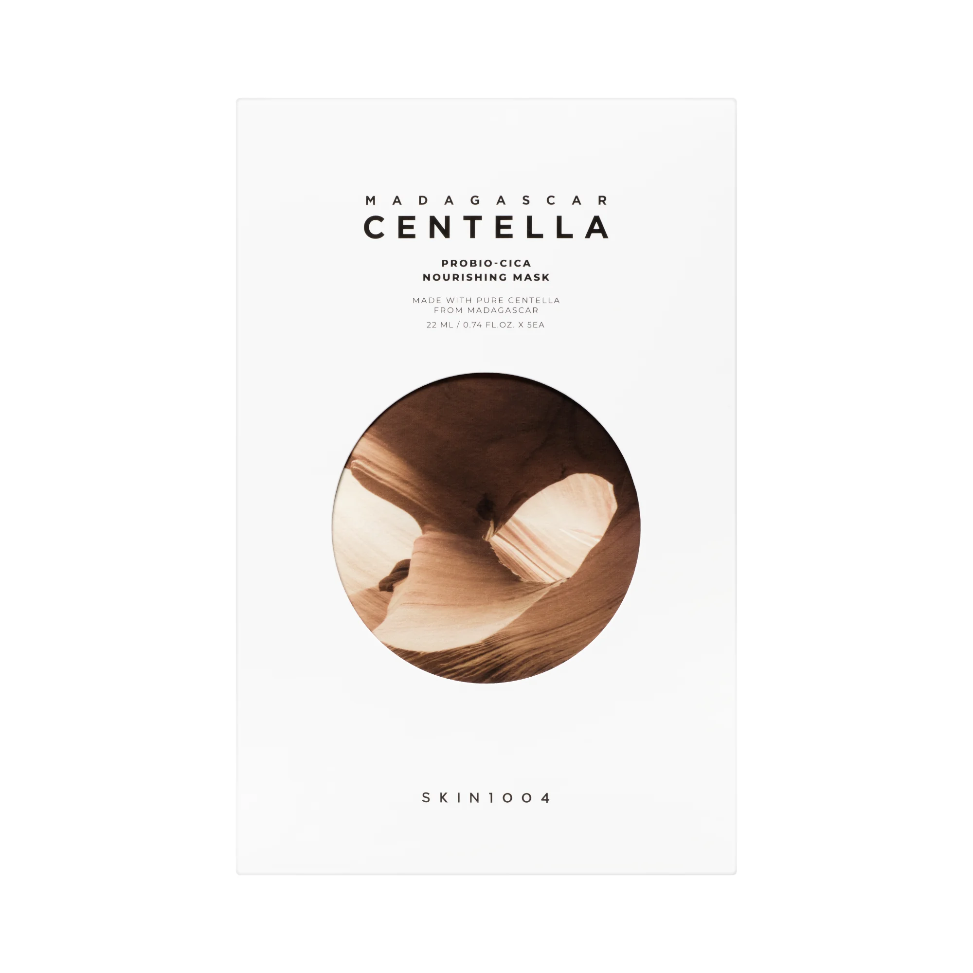 SKIN1004 Madagaskar Centella Probio-Cica Nourishing Mask odżywcza maska w płachcie, 5 x 22 ml