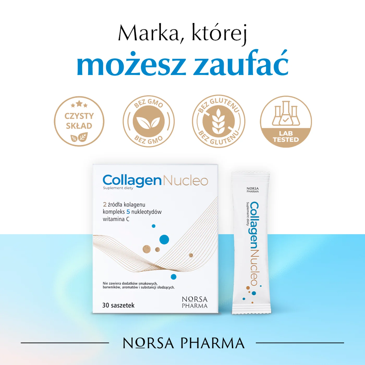 Norsa Pharma Collagen Nucleo 30 saszetek