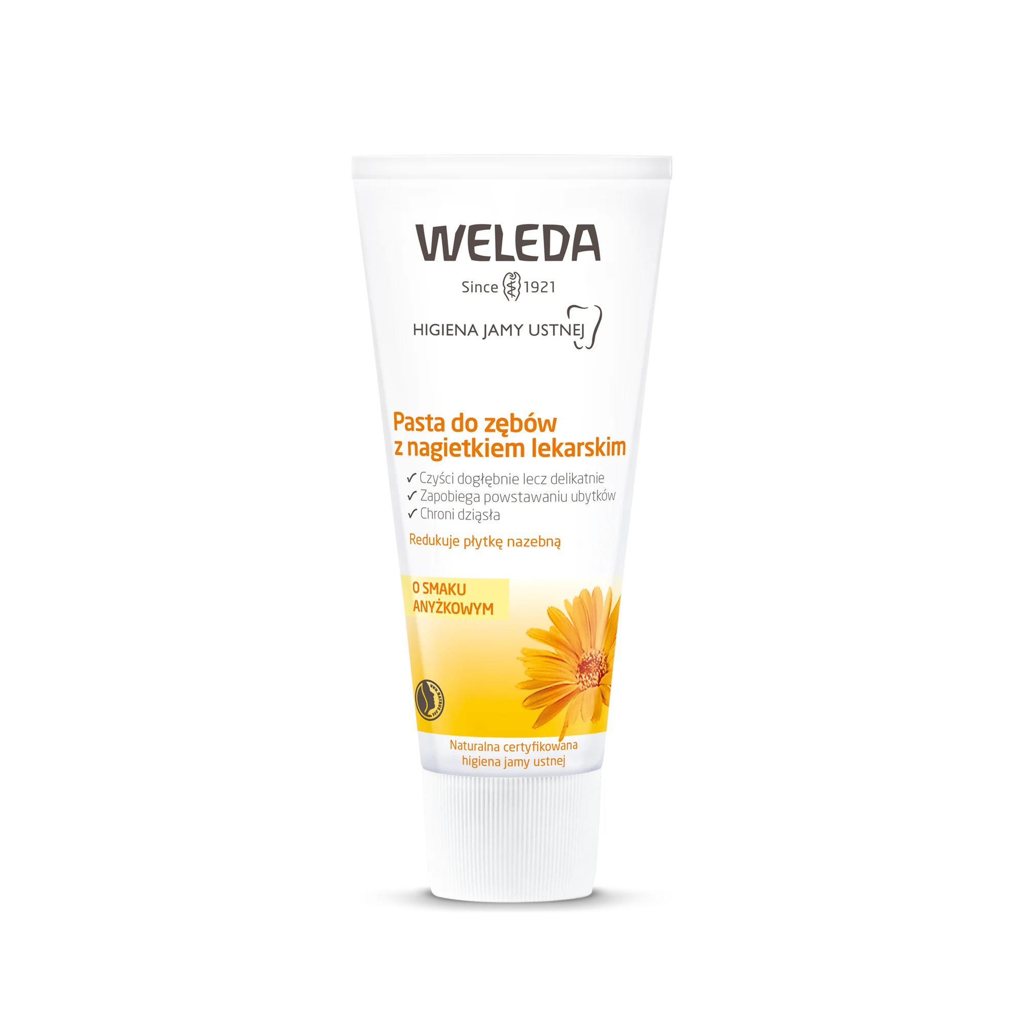 Weleda Calendula pasta do zębów z nagietkiem lekarskim, 75 ml