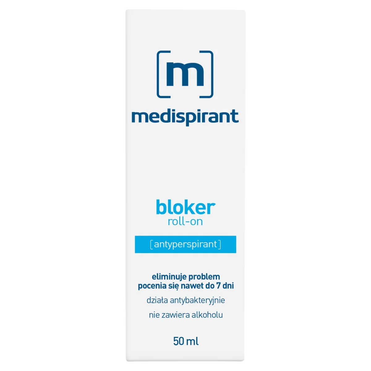 Medispirant Roll-on antyperspirant eliminujący problem pocenia się, 50 ml