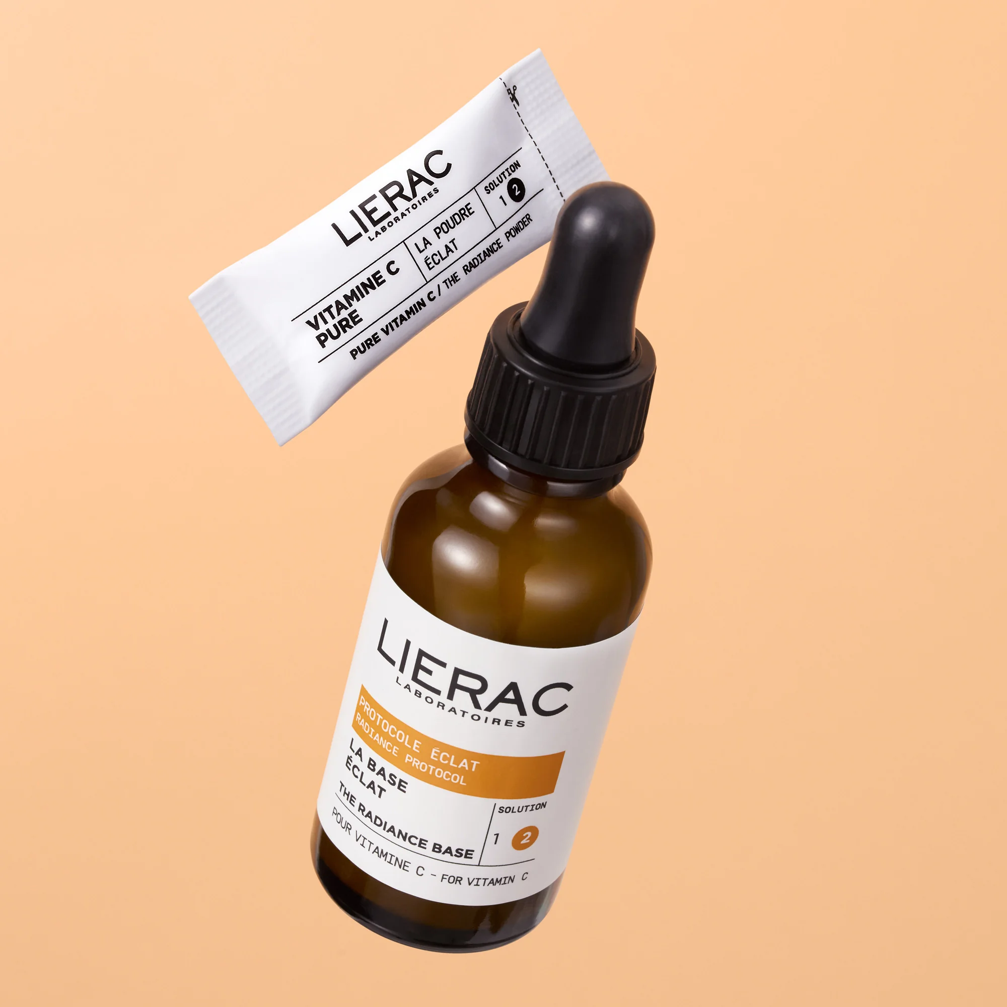 Lierac Protocole Éclat skonceentrowane serum rozświetlające z witaminą C, 30 ml
