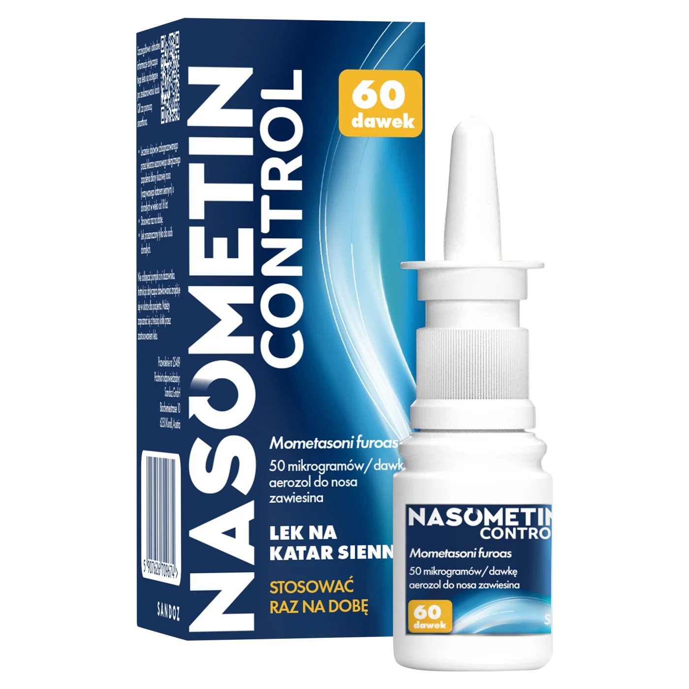 Nasometin Control 0,05mg/dawkę, aerozol do nosa, 10 g
