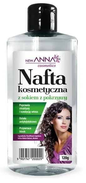 New Anna Cosmetics nafta kosmetyczna z wyciągiem z pokrzywy, 120 g