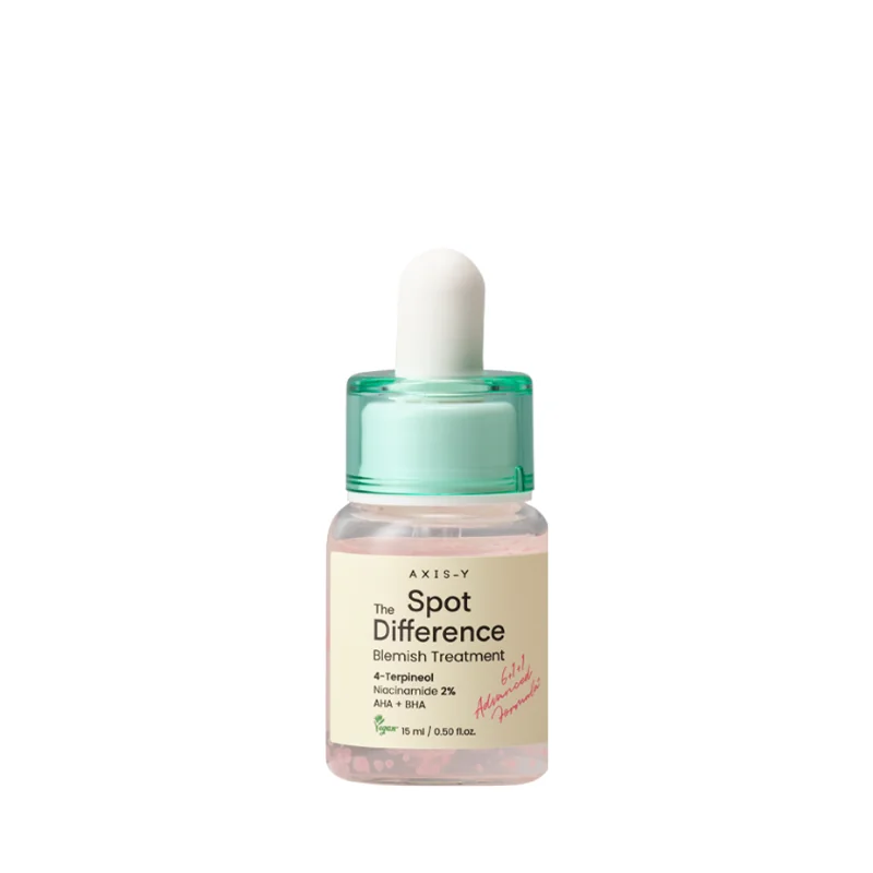 Axis-y Spot The Difference Blemish Treatment serum do skóry trądzikowej i skłonnej do niedoskonałości, 15 ml