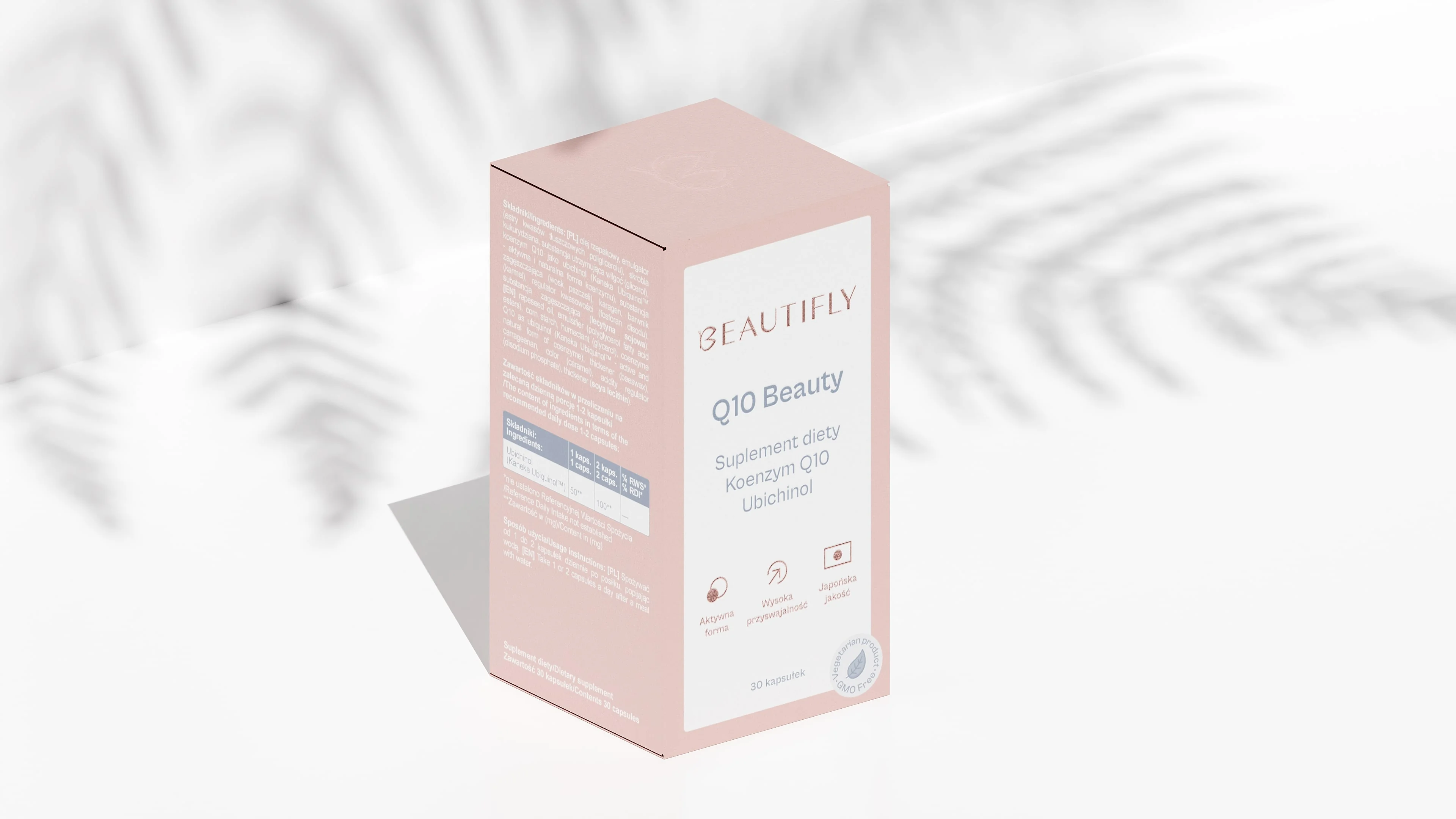 Beautifly Q10 Beauty Koenzym Q10 Ubichinol 30 kapsułek