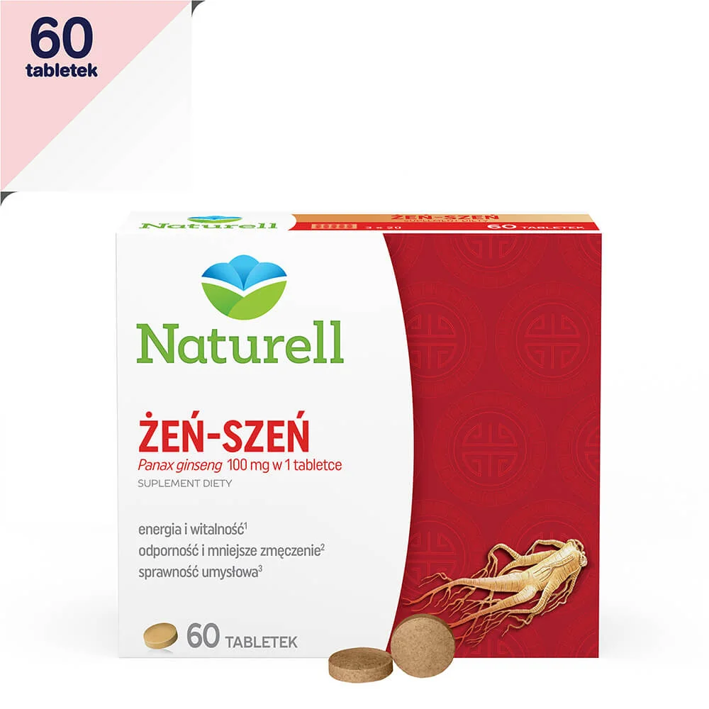 Naturell Żeń-szeń 60 tabletek